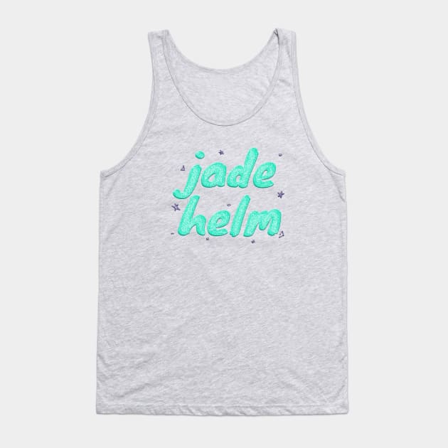 JADE HELM FASHION SHIRT Tank Top by MEANT2BE